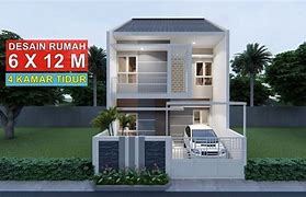 Desain Rumah 6X12 Tiga Kamar